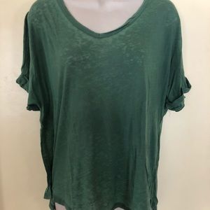 Able Super Soft Slub Green L T-Shirt